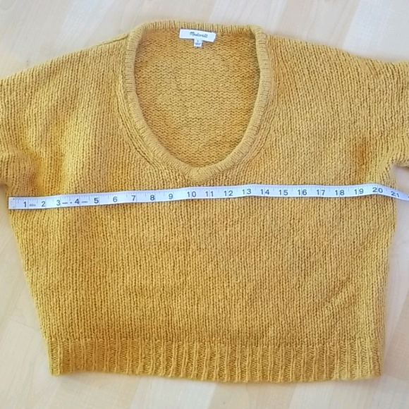 NWOT Madewell Alpaca Crop Sweater - Picture 7 of 8